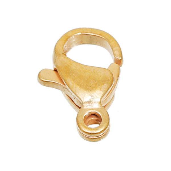 Karabijnslot 10mm - EDELSTAAL Gold -B0087366 - promotie per 10 stuks - Afbeelding 3