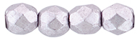 Firepolish Facet 3mm - Saturated metallic almost Mauve - 1-03-05A02