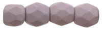 Firepolish Facet 3mm - Saturated Mushroom - 1-03-29562