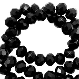Briolette top quality - 4x3mm - Sky black-pearl shine coating - 65565