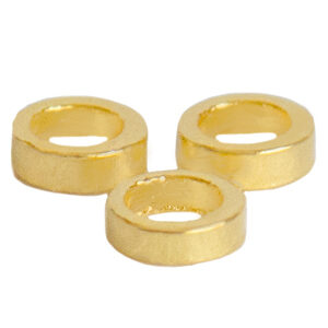 Tussenstukje DQ  - goud (nickelvrij) - +/- 3 mm - 73485 - PROMO