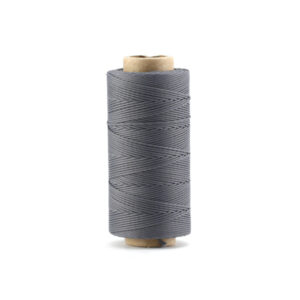 Macramé-koord Polyester 0.5mm - donker grijs - 1 meter - 1050485