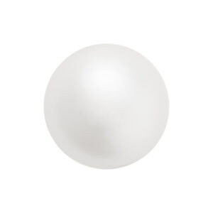 Preciosa Ronde parel - 6mm - White