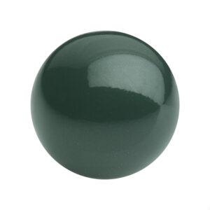 Preciosa Ronde parel - 4mm - Malachite