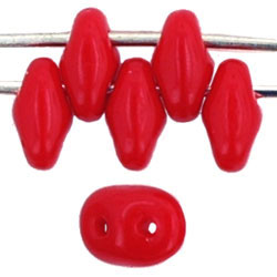 Super Duobead 2.5 x 5mm - opaque red - 364-25-9320