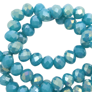 Glasbriolette 4mm - Faceted Glass Beads 4mm