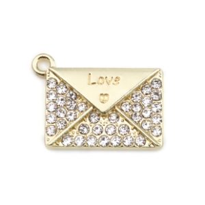 Hanger Enveloppe LOVE - gold plated