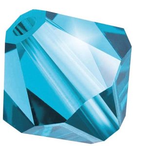MC Bead Rondell 4 mm - Aqua Bohemica AB