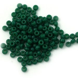 Rocailles 11/0 -  MIYUKI - Vert Chasseur Opaque  - 2048 (cr)