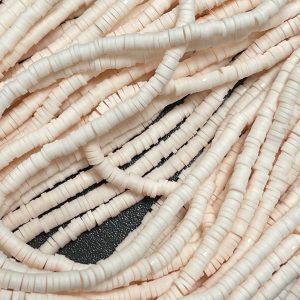 Katsuki beads 4mm op streng - ecru - Super promotie