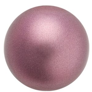 Preciosa Ronde parel - 4mm - light burgundy