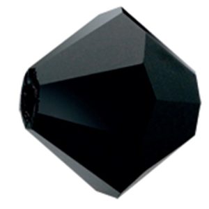 MC Bead Rondell 3 mm - jet