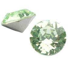 puntsteen SS29 - 6mm - chrysolite