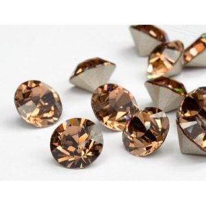puntsteen SS29 - 6mm - smoked topaz