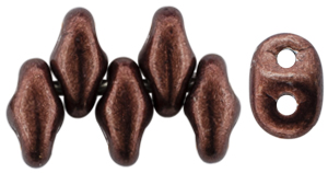 Super Duobead 2.5 x 5mm - saturated metallic chicory Coffee - 364-25-07B01
