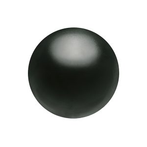 Preciosa Ronde parel - 6mm - magic black
