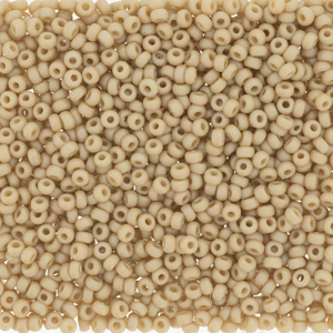 Rocailles 11/0 -  FROST OP GLAZE RNBW IVORY - 4691