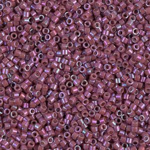 Delica Bead 11/0 - met. raspberry gold iris - 1015