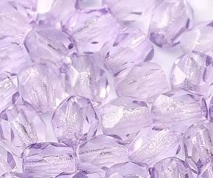 Firepolish Facet 3mm - crystal light purple - 00030/26236