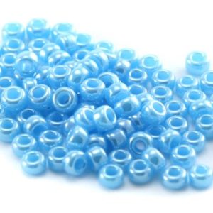 Rocailles 11/0 -  aquamarine opaque luster - 433