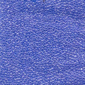 Delica Bead 11/0 - Lined Crystal/Sapphire - 240