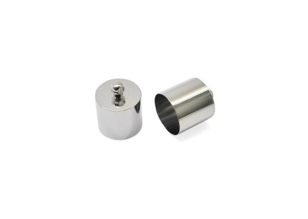 Eindkapje 11mm - rhodium