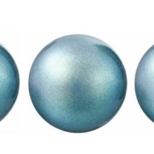 Preciosa Ronde parel - 4mm - Pearlscent blue