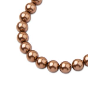 Preciosa Ronde parel - 6mm - Bronze