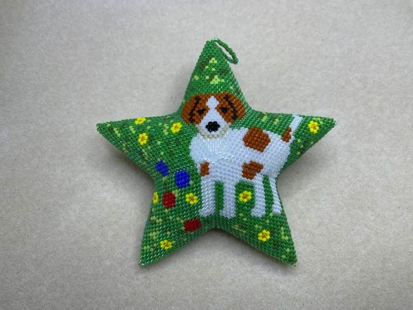 Schema kerstster hondje