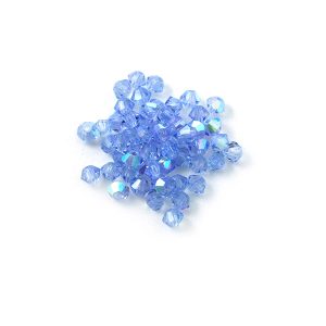 MC Bead Rondell 3 mm - light sapphire AB