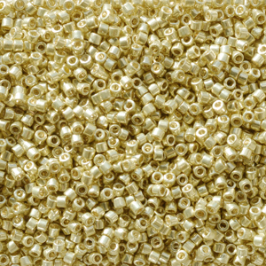 Delica Bead 11/0 - Duracoat Yellow Galvanise - 2502