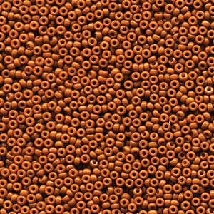 Rocailles 15/0 -  Duracoat Opaque Dyed Red Brown - 4458