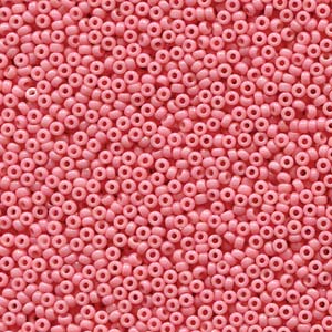 Rocailles 15/0 -  Duracoat Opaque Dyed Pink - 4463