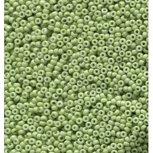 Rocailles 11/0 -  Duracoat Opaque Dyed Spring Green - 4473