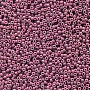 Rocailles 15/0 -  Duracoat Opaque Dyed Mauve - 4487