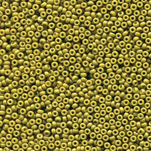 Rocailles 15/0 -  Duracoat Opaque Dyed Olive - 4491