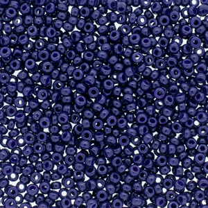 Rocailles 15/0 -  Duracoat Opaque Dyed Dark Navy Blue - 4494