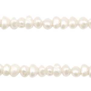 Zoetwaterparels White - 5x7mm - 74126 - promotie