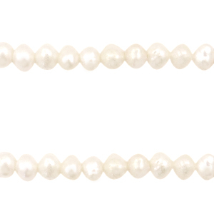 Zoetwaterparels  - white - 4mm