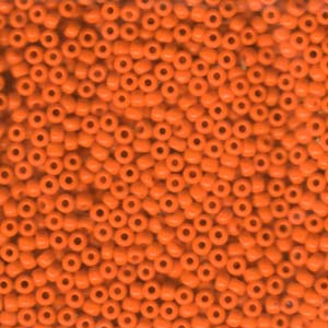 Rocaille 8/0 - Opaque Orange - 406