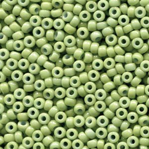 Rocaille 8/0 - Duracoat Opaque Dyed Spring Green - 4473
