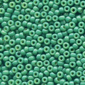 Rocaille 8/0 - Duracoat Opaque Dyed Deep Green - 4477