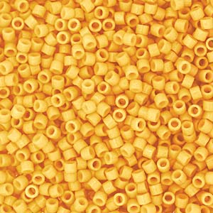 Delica Bead 11/0 - Duracoat Opaque Banana - 2102