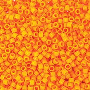 Delica Bead 11/0 - Duracoat Opaque Kumquat -  2104