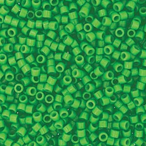 Delica Bead 11/0 - Duracoat Opaque Fiji Green - 2126