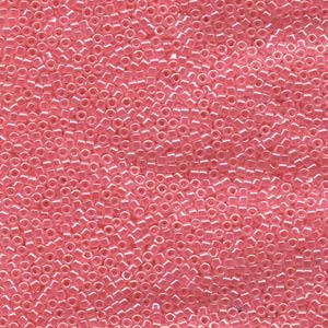 Delica Bead 11/0 - Lined Crystal/Rose - 236