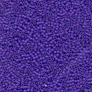 Delica Bead 11/0 - Dyed Opaque Purple - 661