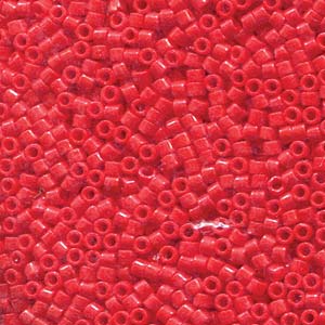 Delica Bead 11/0 - Opaque Dark Cranberry - 723