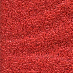 Delica Bead 11/0 - Opaque Light Siam - 727
