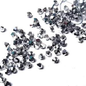 MC Bead Rondell 3 mm - crystal labrador full